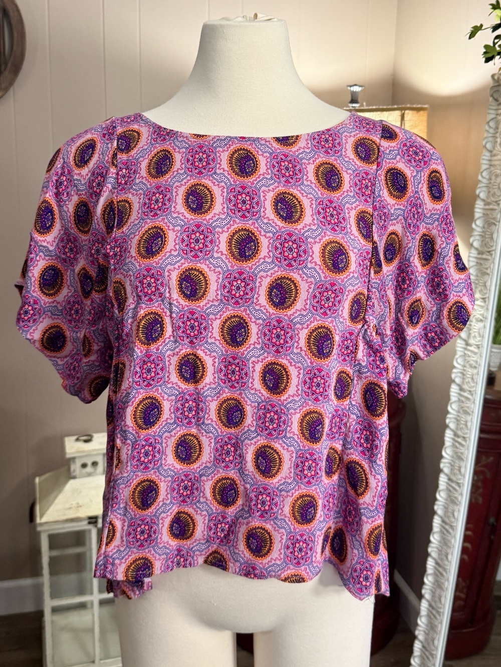 Maeve • Milla Printed Loose Blouse